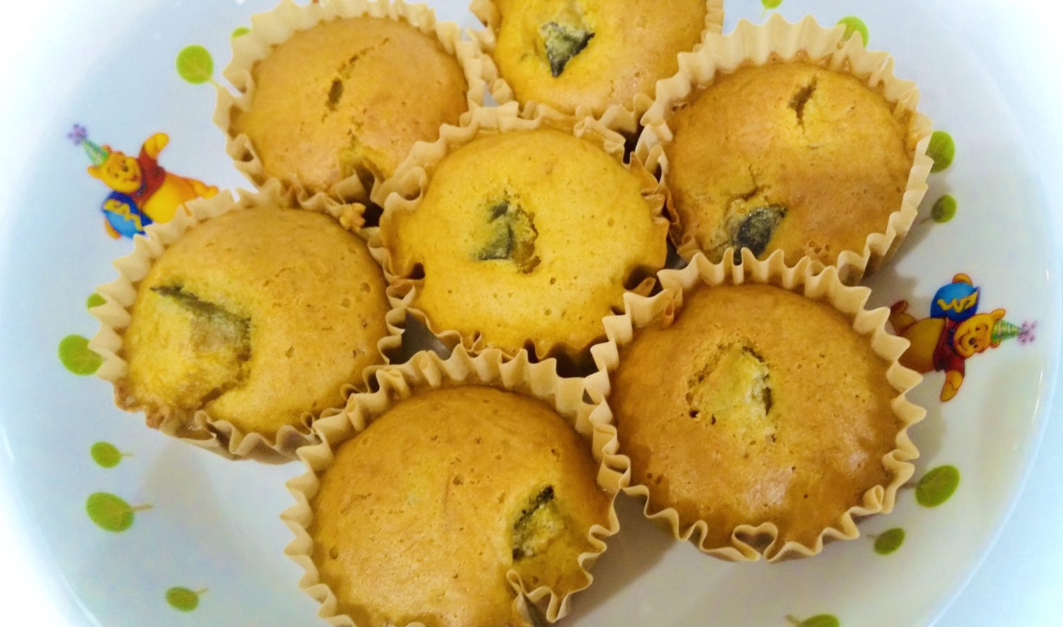 ベーキングパウダー不使用米粉のカップケーキ